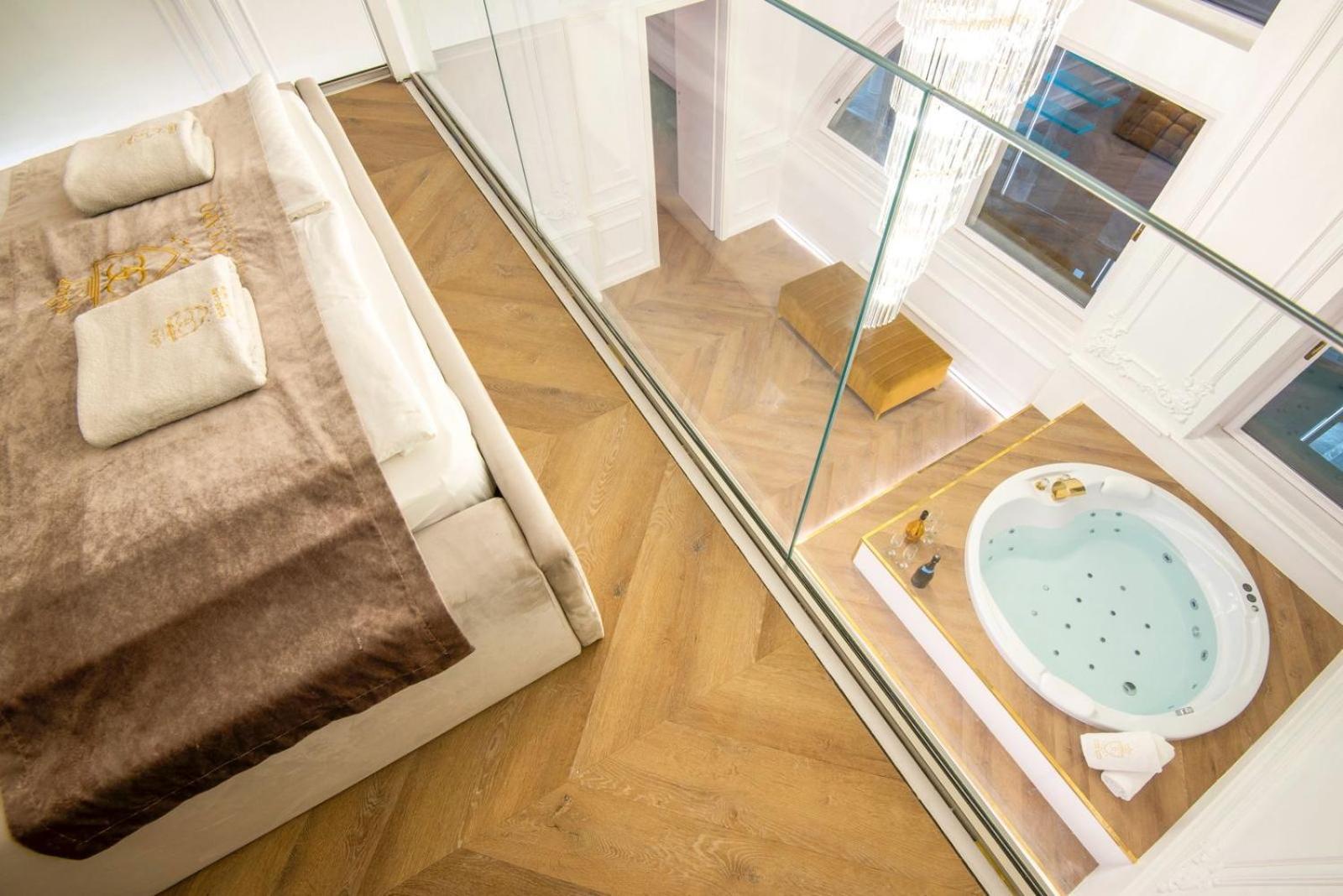 Jacuzzi Royal Suite Budapeste Exterior foto